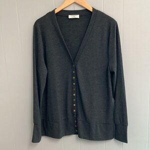 NWOT Gray Zenana Cardigan 1X